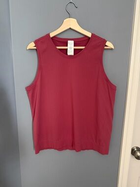 Athleta Sleeveless Athletic Tank - Burgundy